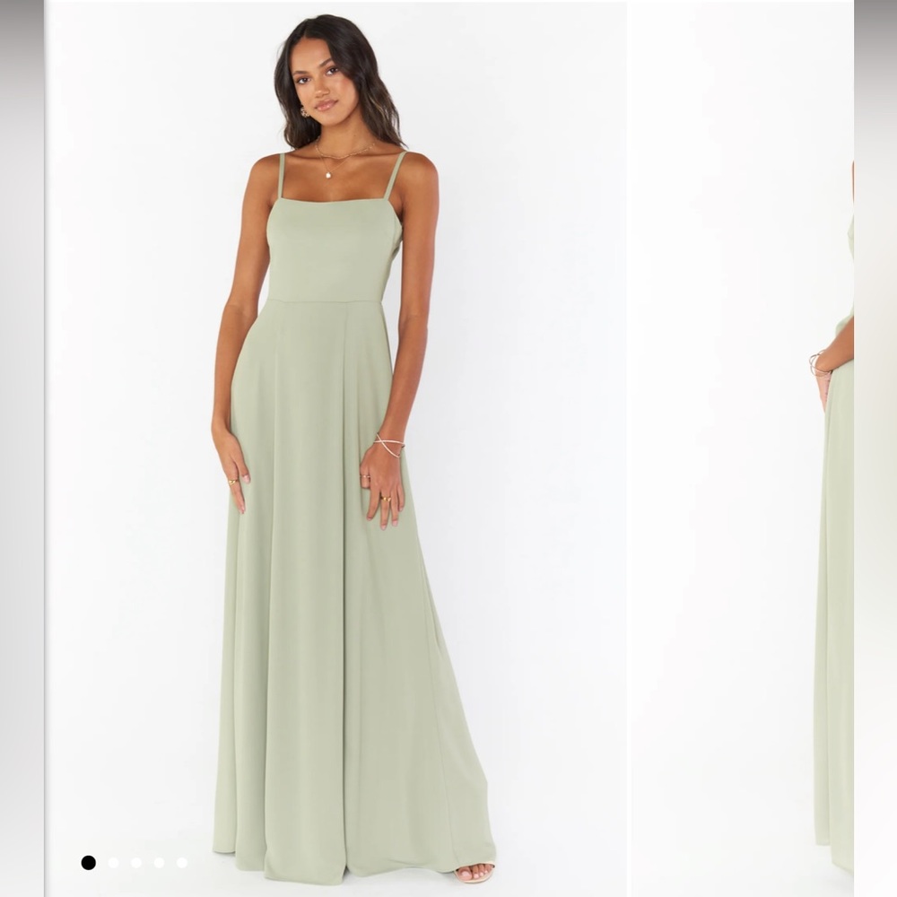 Show me your mumu sage green dress